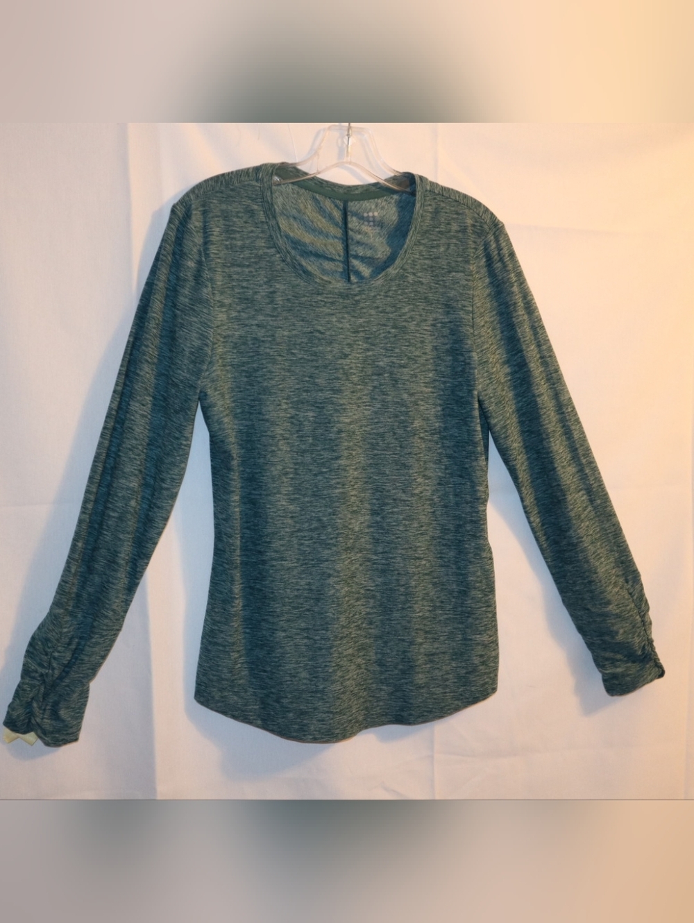 Title Nine Grace Long Sleeve Tee Mystic Lake Green Size L - Picture 4 of 11